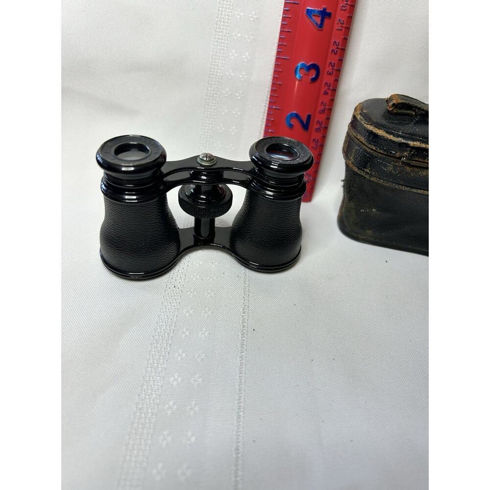 Antique Lemaire Fabt Paris Opera Glasses with Case - French Binoculars c. 1880's - Picture 12 of 16
